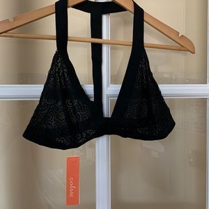 Lace t-back bra NWT